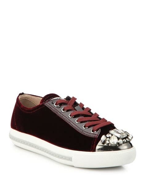 miu miu velcro sneakers|miu michael shoes.